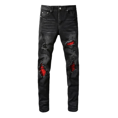 Red Patch Jeans