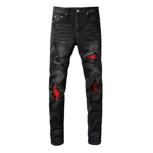 Red Patch Jeans